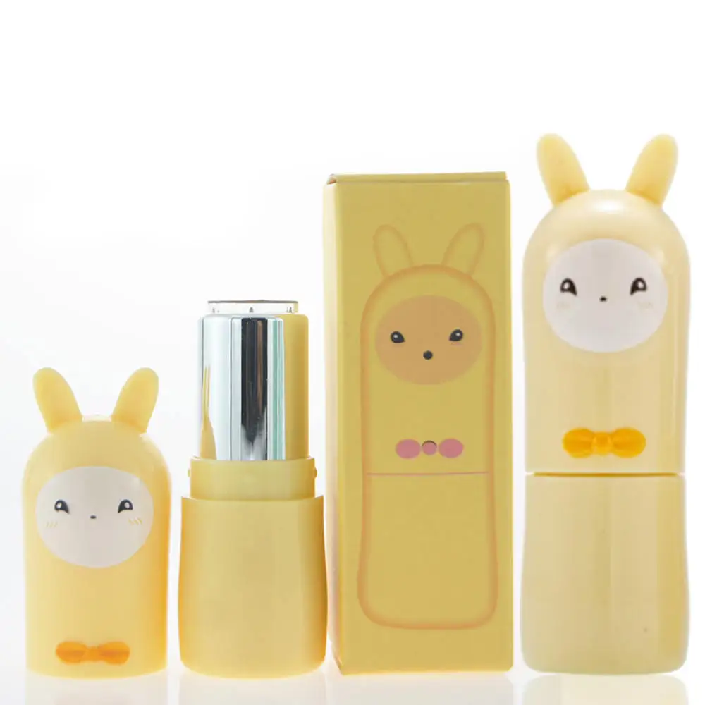 

8PCS Alpaca Lipstick Empty Tube DIY Packaging Material Three-color Lipstick Empty Shell Balm Tube With Caps Supplies