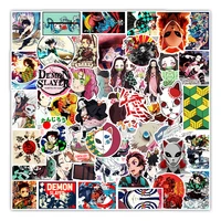 103050pcs japan anime demon slayer kimetsu no yaiba graffiti stickers diy skateboard fridge guitar travel cartoon kid sticker