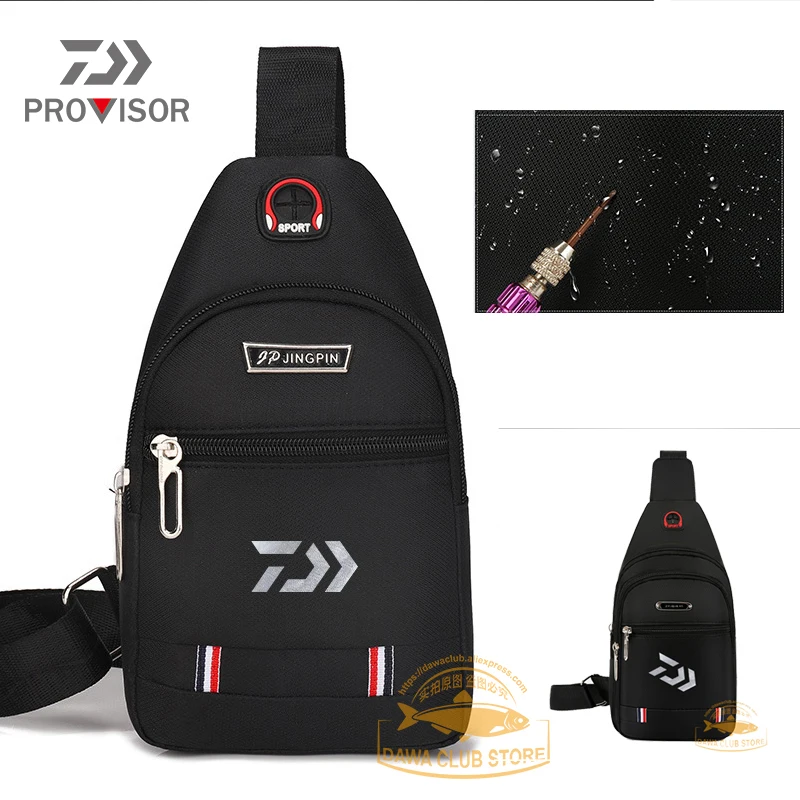 

Мужская водонепроницаемая нагрудная сумка Daiwa 2020, многофункциональная спортивная сумка через плечо для альпинизма