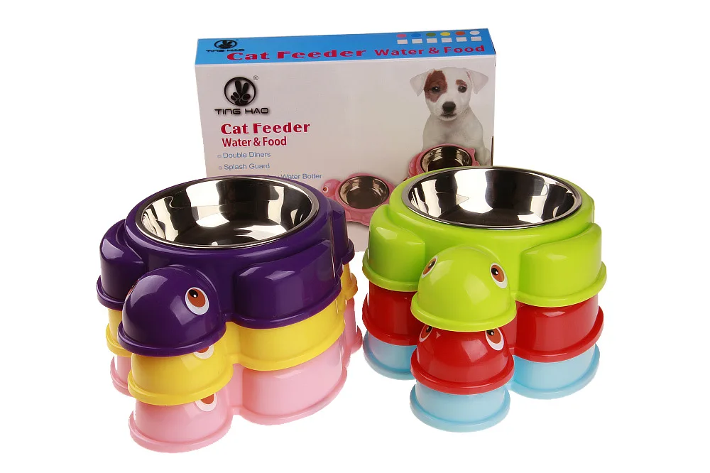 Принадлежности для собак миска ручка gou shi противоскользящая емкость риса