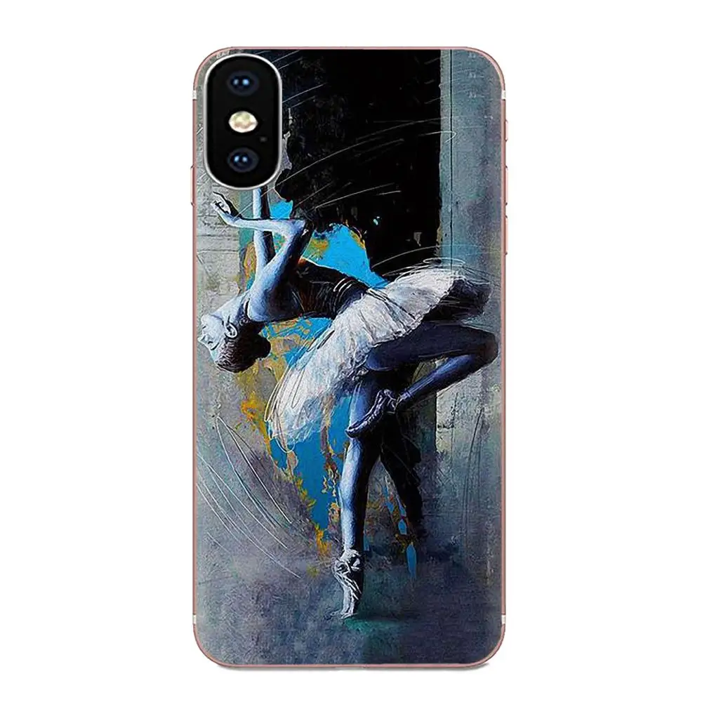 Ballerina Dance Soft Silicone TPU Transparent Cute Case For Apple iPhone 11 Pro X XS Max XR 4 4S 5 5C 5S SE SE2 6 6S 7 8 Plus | Мобильные