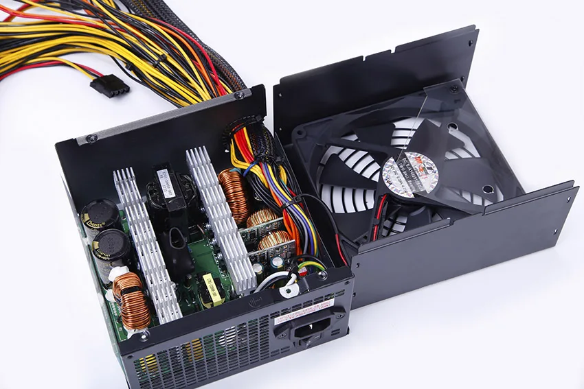 PC Sever ATX источник питания 1600W 80 Gold Altcoin криптомонета PSU горная установка GPU для GTX1080 1060 RX470 480 570 Eth и т. Д. BTC XMR A