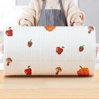 lazy rag disposable non woven fabric kitchen paper wet and dry household cleaning dishcloth