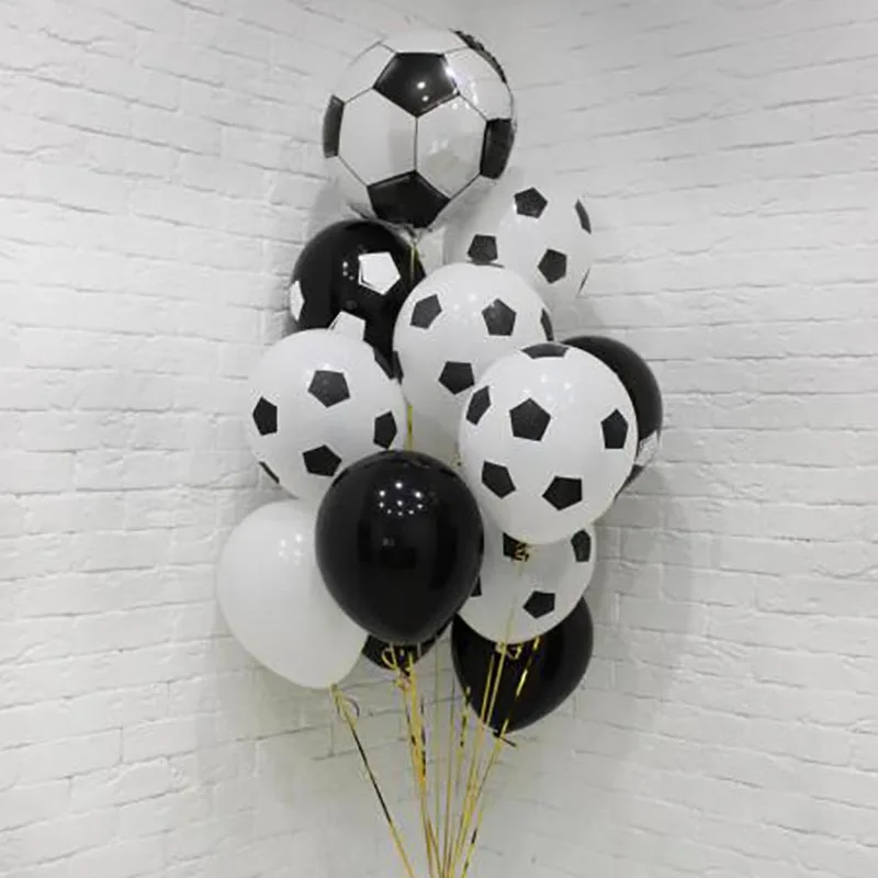 20 шт. 12-дюймовые футбольные латексные надувные шары | Дом и сад
