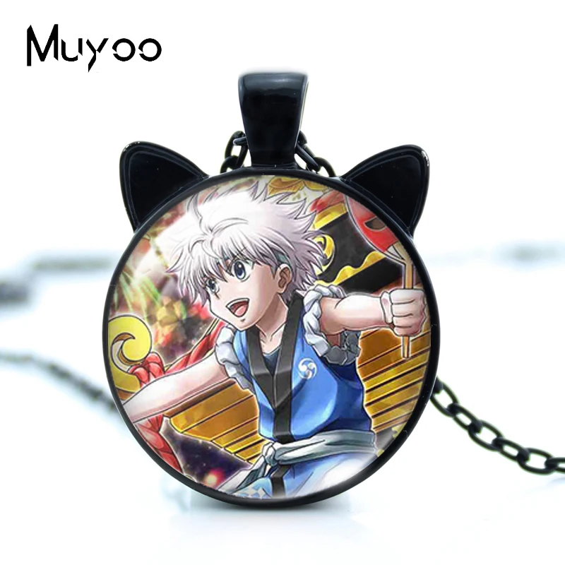 2021 новый HUNTER × Аниме Killua Gon персонажи ручной работы стеклянный купол круглый кот