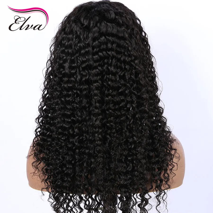 Elva Hair 13х6 парики из человеческих волос на фронте шнурка предварительно сорванные