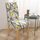 Чехол на стул эластичный, универсальный размер, 35 рисунков