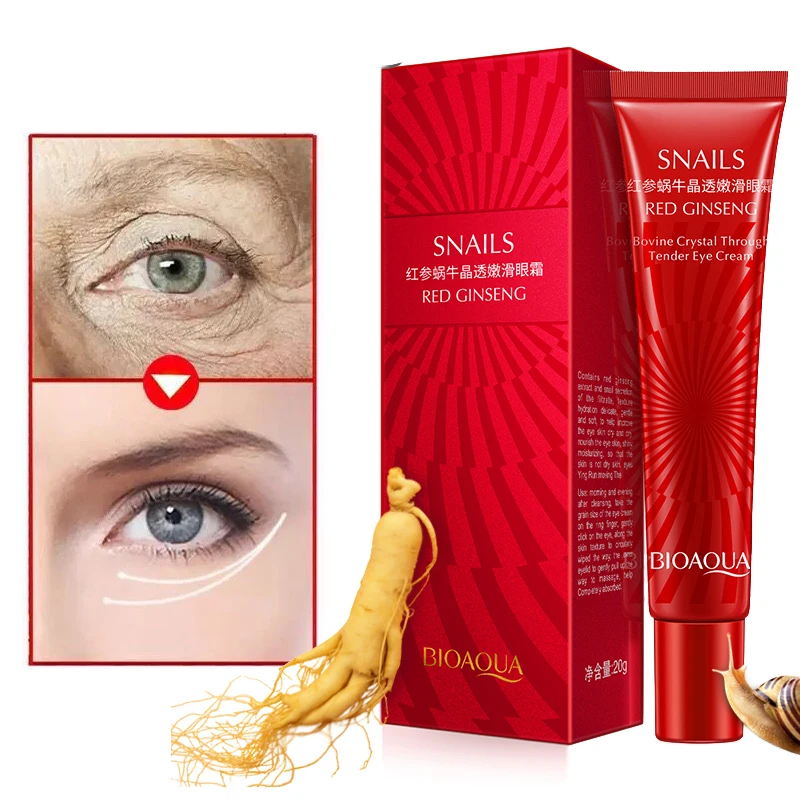 

20g BIOAQUA Anti Wrinkle Anti Aging Eye Cream Effectively Remove Dark Circles Puffiness Repair Eye Lifting Moisturizer Cream