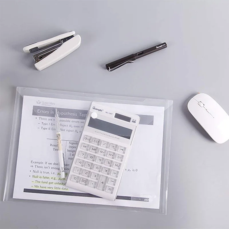 40 шт прозрачная пластиковая Водонепроницаемая папка для исследований с