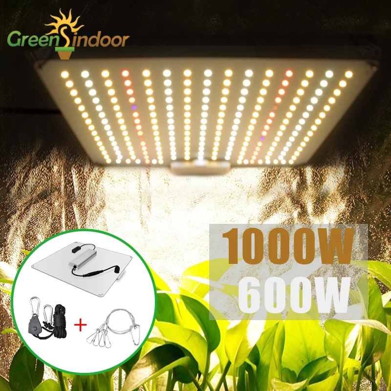 Выращивание Крытый светодиодный Grow светильник 600W LM281B Quantum доска полный спектр
