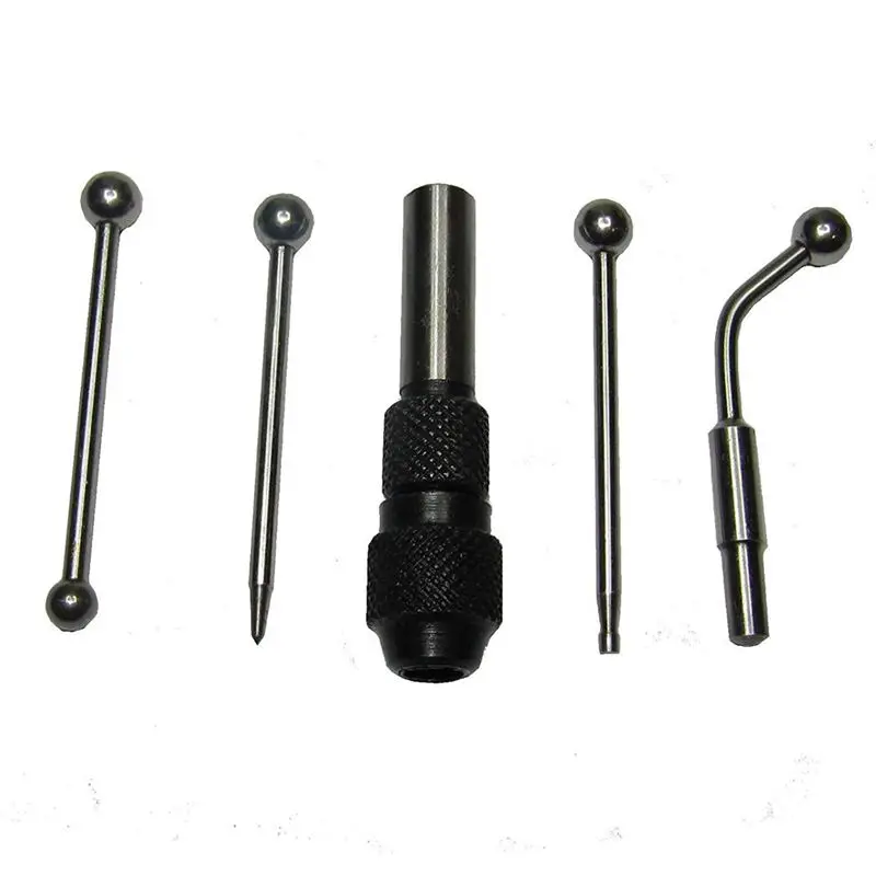 

Hot TTKK Wiggler & Center Finder Set Work Edge Centre Finding Run Out Concentrical Align 5 Pcs Set