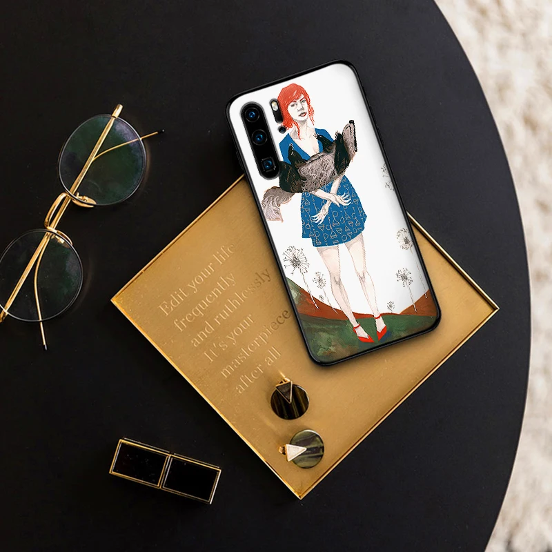 Phone Cover On Honor 20 Pro 20s Silicone Case For Huawei View 10 Coque Soft Honor20 Funda Etui Capa Retro Book | Мобильные телефоны