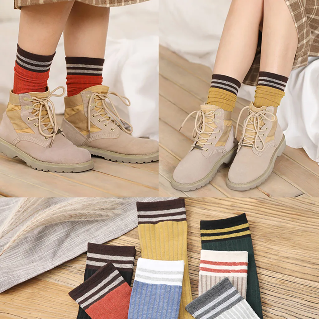 Женские новые носки в японском стиле мори Ретро 7 пар носков Новинка ультратонкие