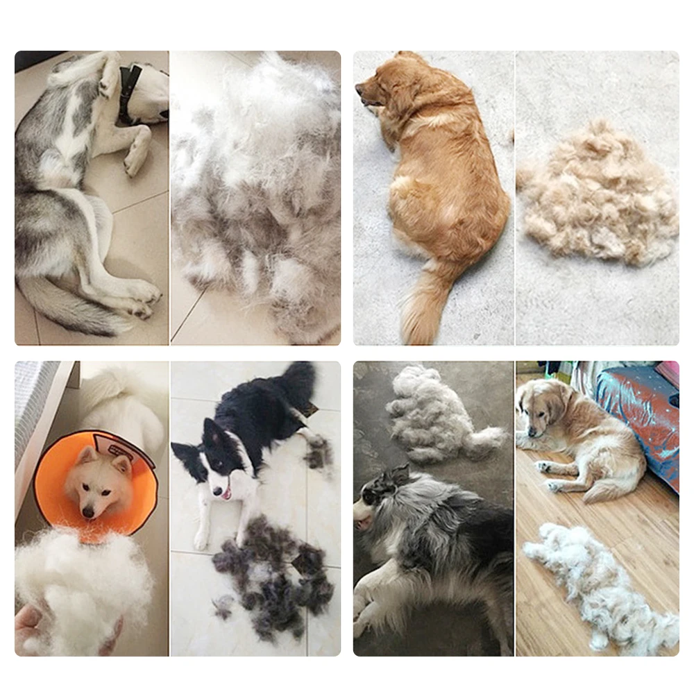 Профессиональная щетка для собак мягкая эффективная безопасная расческа грабли