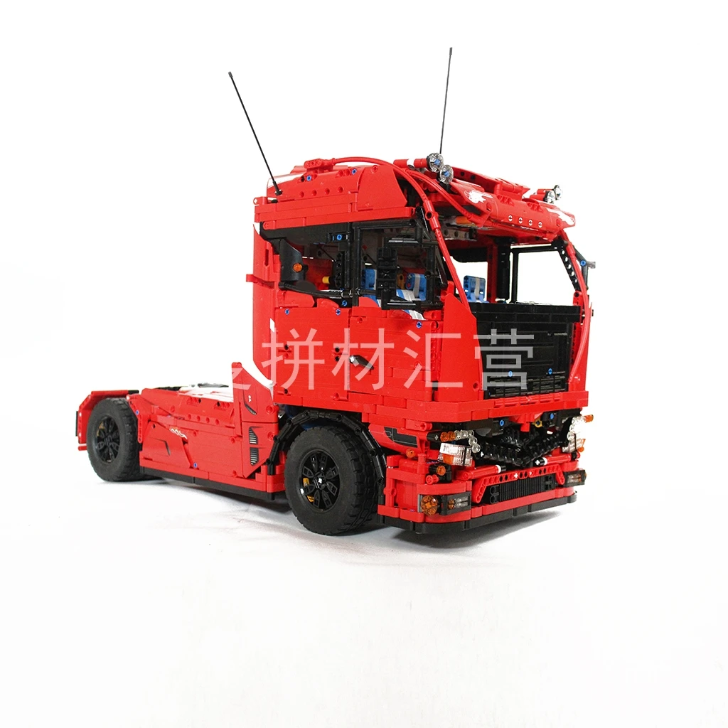

NEW 4120Pcs High-Tech Euro Tractor Truck MOC-4564 Building Blocks Bricks Mobile Truck Power motors functions Set Diy toys Gifts