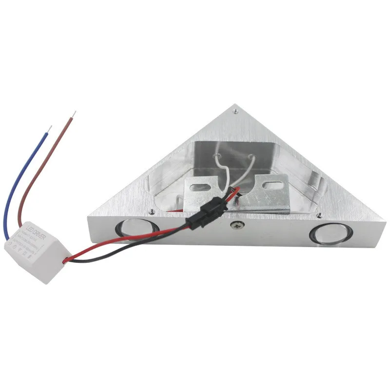 Алюминиевая СВЕТОДИОДНАЯ настенная лампа 3 Вт внутреннее освещение для