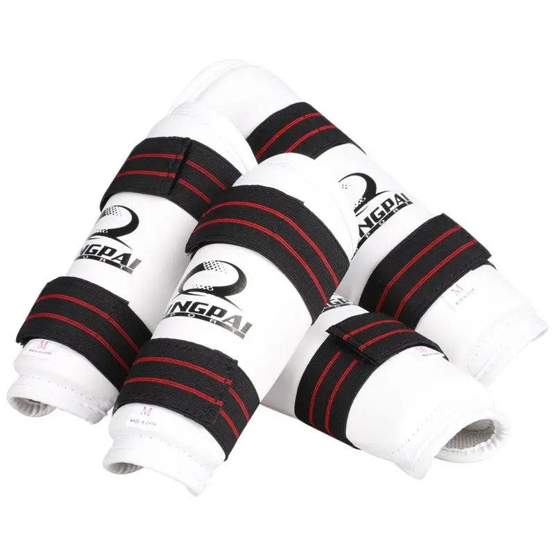 

GINGPAI Taekwondo Shin Guard Tae Kwon Do Forearm Protector Karate MMA Leg And Arm Protective Guard