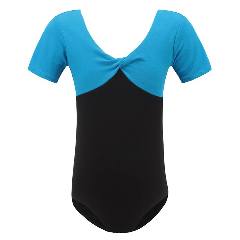 Лоскутная танцевальная одежда для балета девочек трико малышей короткий