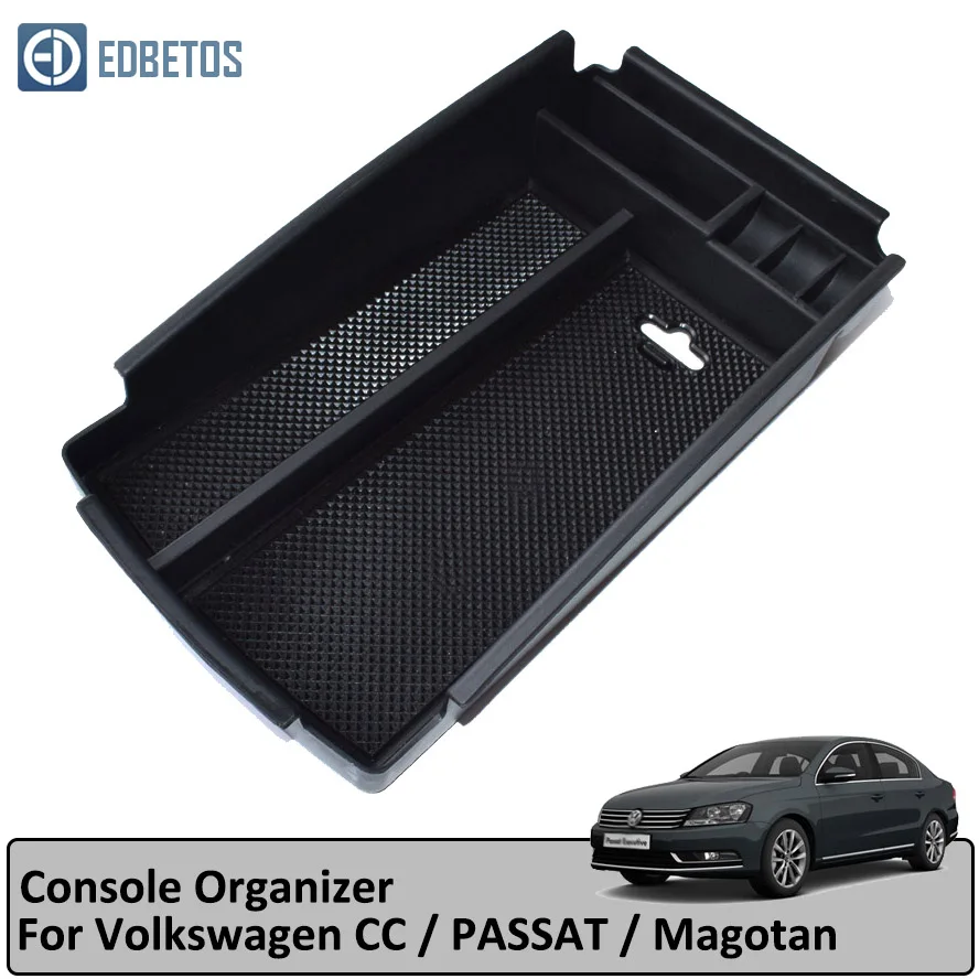 Подлокотник вторичный бардачок для V W VOLKSWAGEN C PASSAT B6 B7 2006- центральная консоль Органайзер лоток