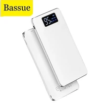 30000mAh Power Bank Protable Large Travel USB Charger LCD Digital Display LED Lighting Powerbank for iphone Samsung