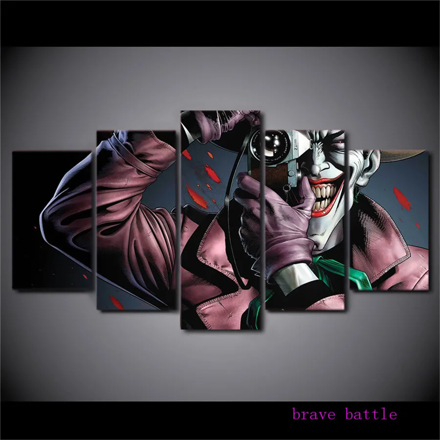 DC Batman The Killing Joke Justice League 5 шт. холст с принтом для гостиной домашний декор