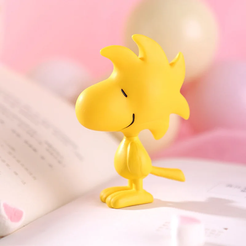 Семейные куклы милая собака глухая коробка Мультяшные фигурки Люси Вудсток