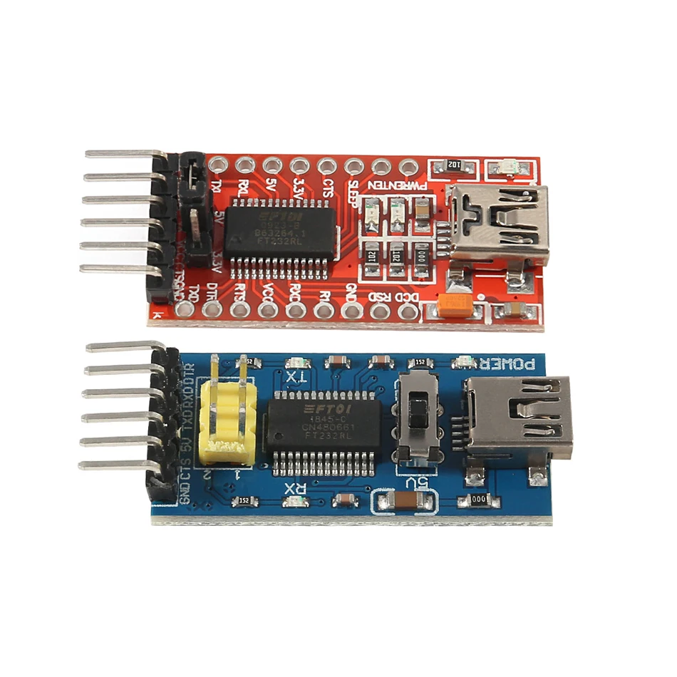 Модуль последовательного адаптера FT232RL FTDI Micro USB 3 В 5 в TTL для мини-порта Arduino FT232 |