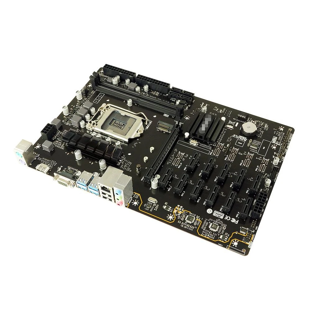 BEST TO CRYPTO-MINING Motherboard FOR BIOSTAR TB360-BTC PRO  multiple graphics card combinations Suitable for mining
