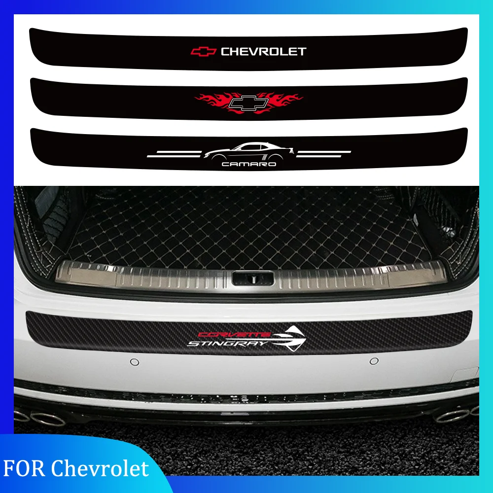 Для Chevrolet Corvette Stingray Автомобильный задний бампер пороговое стекло наклейки для