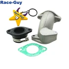 Переходник для впуска карбюратора, резиновый фланец для двигателя Daytona Anima 150 190 FLX