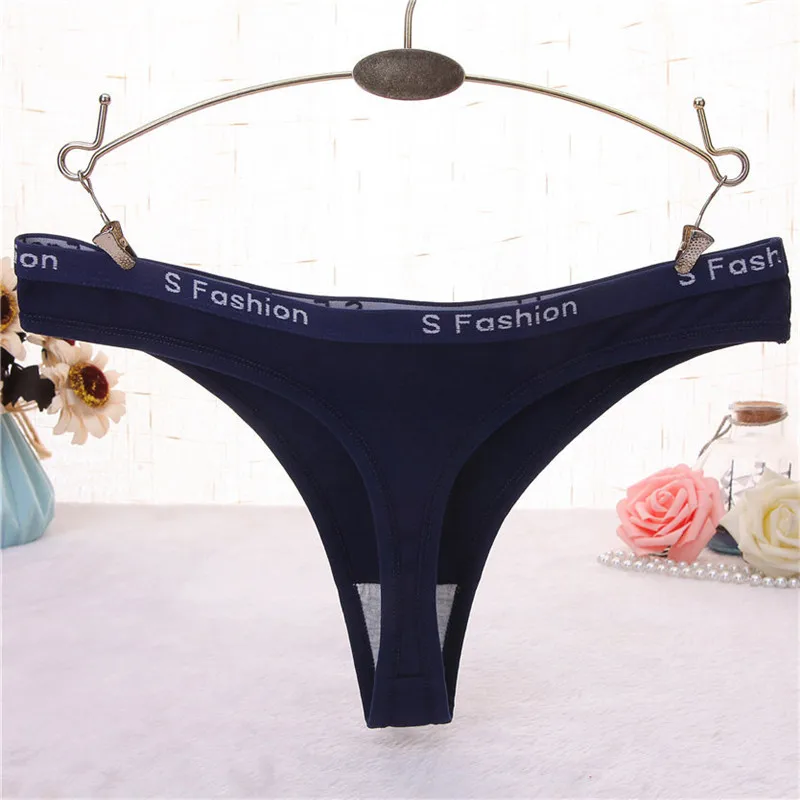 Женские трусики танга женское бикини хлопковое нижнее белье спортивные с