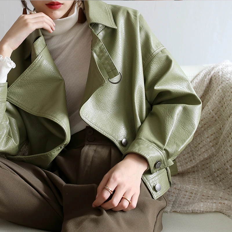 Куртка Fitaylor женская с рукавом летучая мышь свободная винтажная Повседневная