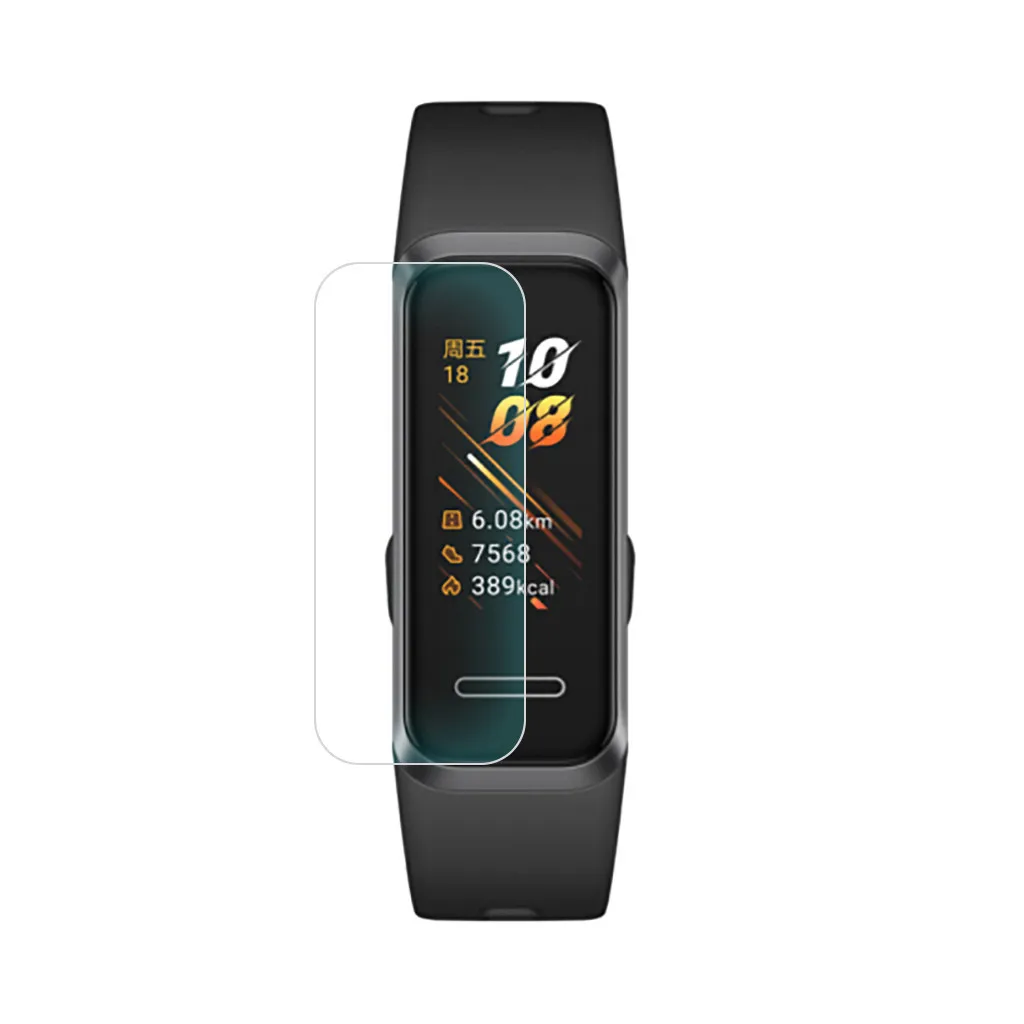 

1PC Full Coverage Hydrogel Transparent Screen Protection Film For Huawei Band 4 High Quality SmartWatch Support Accessories