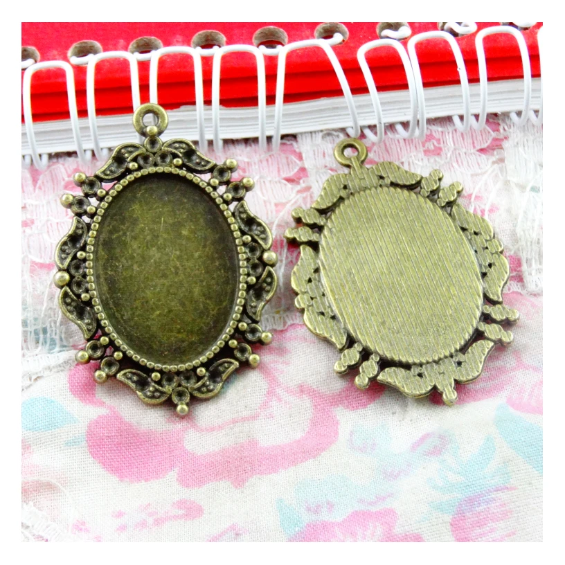 

Подвеска «поднос», 10 шт., 18*25 мм