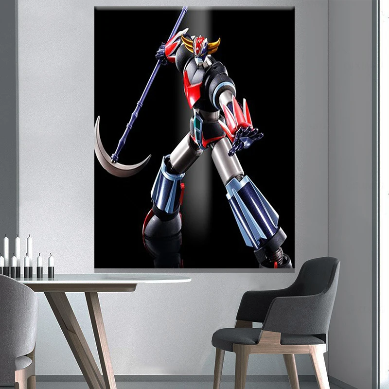 

Популярная Аниме Картина на холсте Goldorak HD, постер для дома, бара, бара, настенный постер, декор для кафе, сада, офиса, дома, декор комнаты