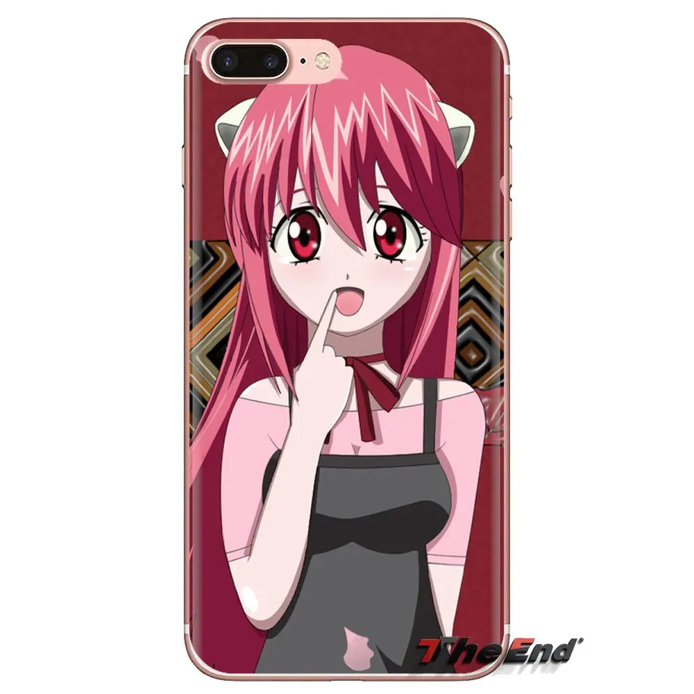 Elfen Lied anese Manga Quinn For iPod Touch Apple iPhone 4 4S 5 5S SE 5C 6 6S 7 8 X XR XS Plus MAX Transparent Soft Cases Covers |