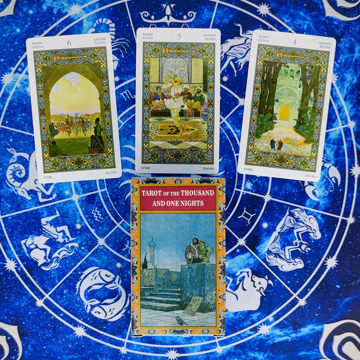 Карта Таро Тысяча и одна ночь Дека гадания развлекательные вечеринки настольная