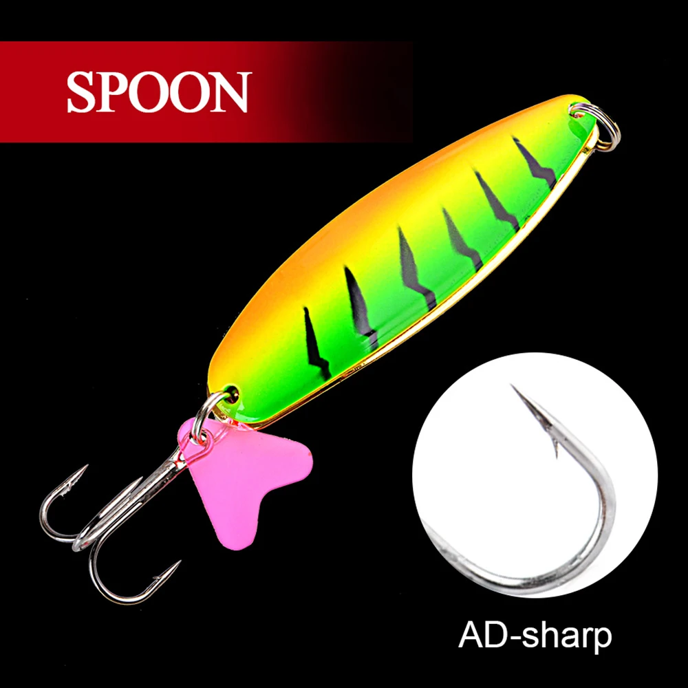 

FTK Fishing Metal Plate Marine Cut 2 Extra Strong 25/30/35g Simulate Scales Single and Doule Sequins With Zinc Alloy Material