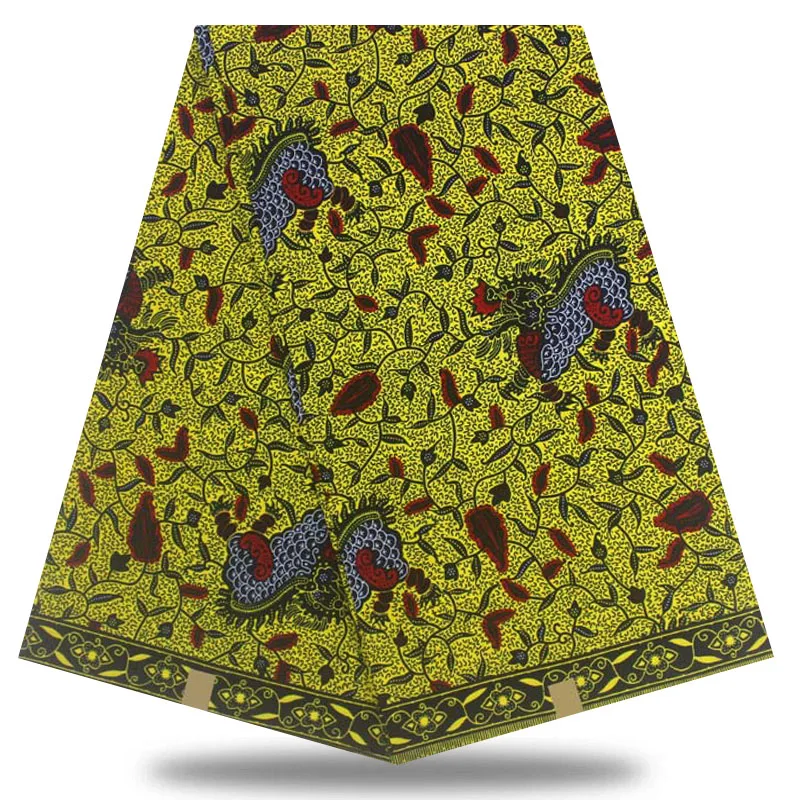 Новейшая африканская Ткань 6 ярдов нигерийская анкарская воск 100%