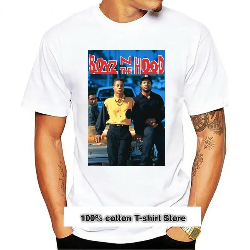 Boyz N The Hood-camisa negra-пурпурный! Высокое качество! |