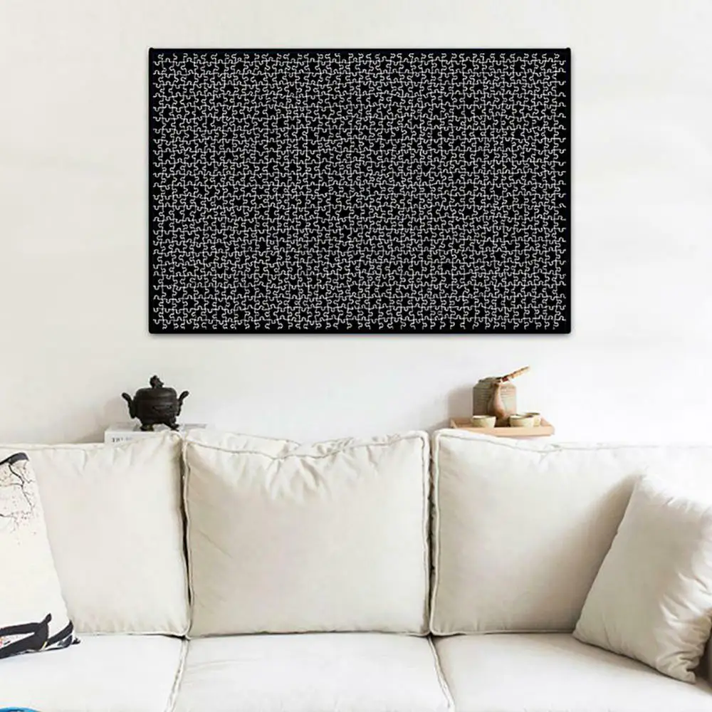 

1000 Pieces Jigsaw Puzzle Roll Mat Puzzle Storage Adult Children Learning Education Brain Teaser Assemble Toy Games Jigsaw