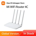 Wi-Fi-роутер Xiaomi Mi 4C, 64 Мб, 300 Мбитс, 2,4G, 4 антенны, управление через приложение, высокоскоростной беспроводной маршрутизатор, ретранслятор Wi-Fi для дома и офиса