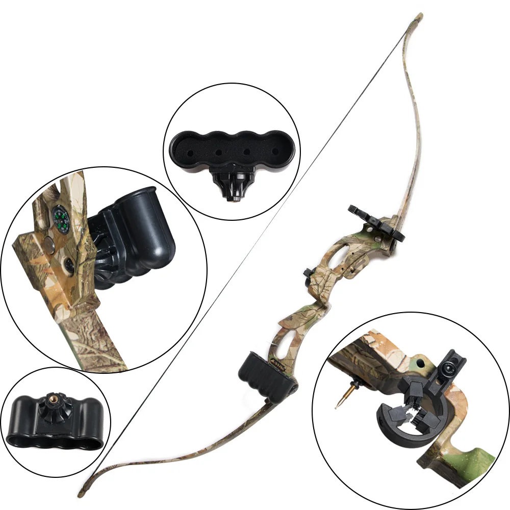 4" стрельба из лука Рекурсивный лук для игры ShootingCamouflage мишень стрельба Охота практика лук для стрельбы на открытом воздухе Детский подарок