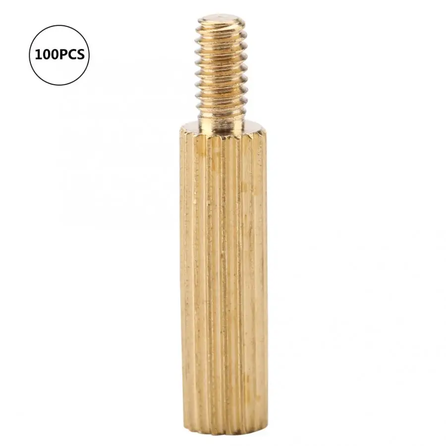 100 шт M2 Мужской Женский контейнер с раздельными отсеками для латунных изделий