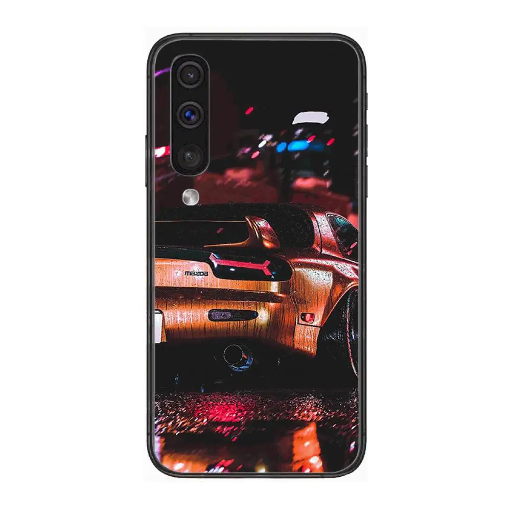 

JDM Tokyo drift sports car Phone Case Hull For Samsung Galaxy A 3 5 6 7 8 9 E 2018 Plus 2017 E S Black Shell Art Cell Cover TPU