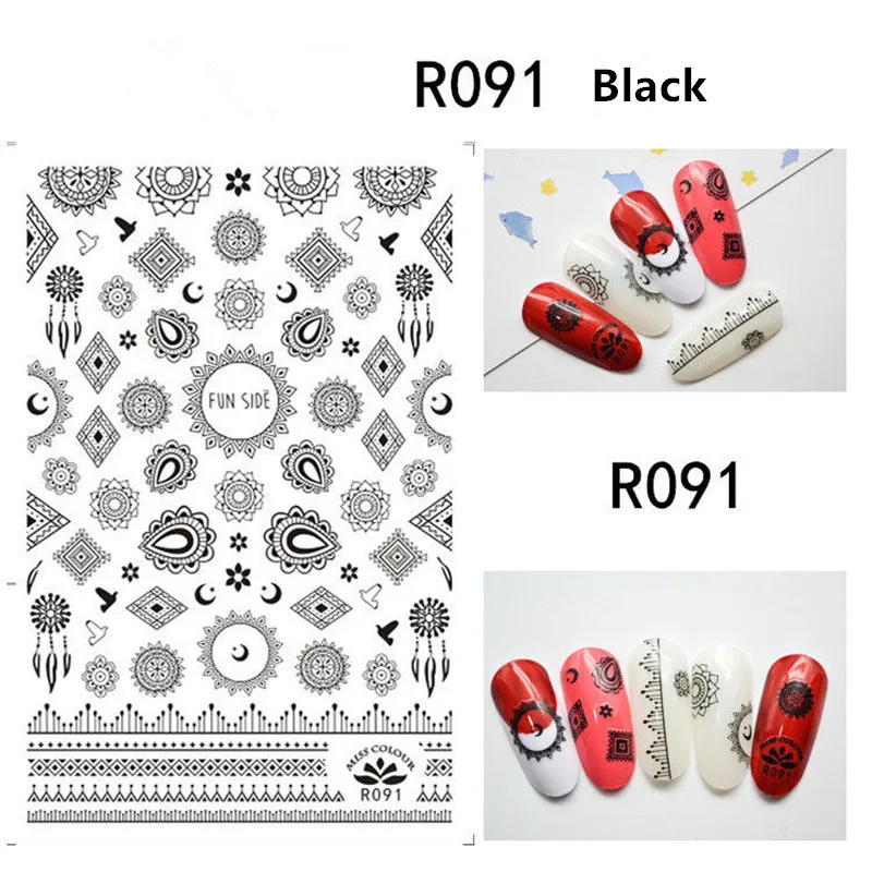 Дизайн ногтей Водные Переводные ногти наклейка мечта треугольник