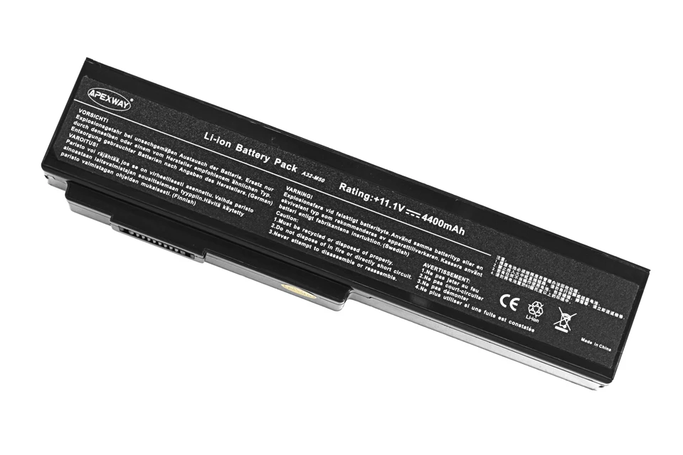 ApexWay 11,1 v Аккумулятор для ноутбука ASUS A32-N61 A32-M50 A33-M50 L062066 N53 серии N61D N61J N61JA N61JQ N61JV N61V N61VF N61VG