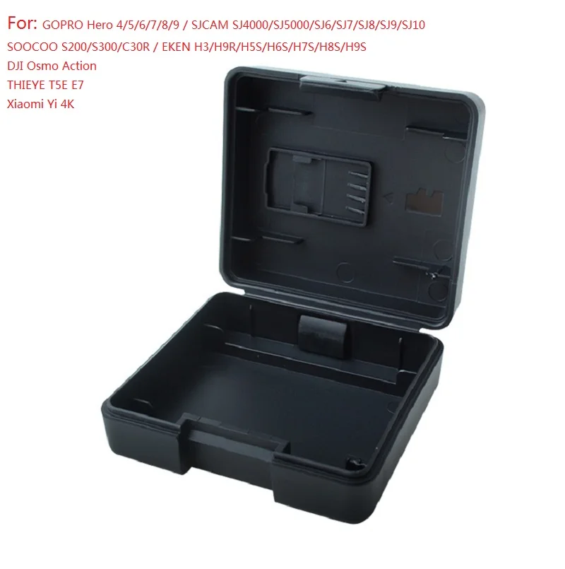 Чехол для аккумулятора Clownfish чехол камеры GoPro Hero 98753 Xiaomi Yi Mijia SJCAM Sj4000 SJ5000 SJ8/9 Pro C30 H9R