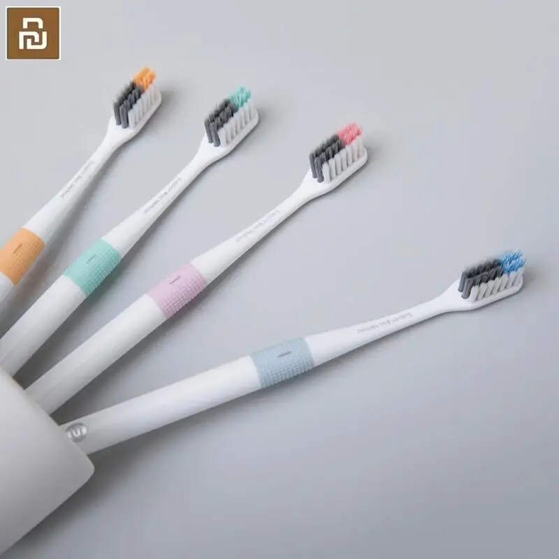 

Youpin Doctor B Toothbrush Bass Method Sandwish-bedded Brush Wire 4 Colors Toothbrush free ship