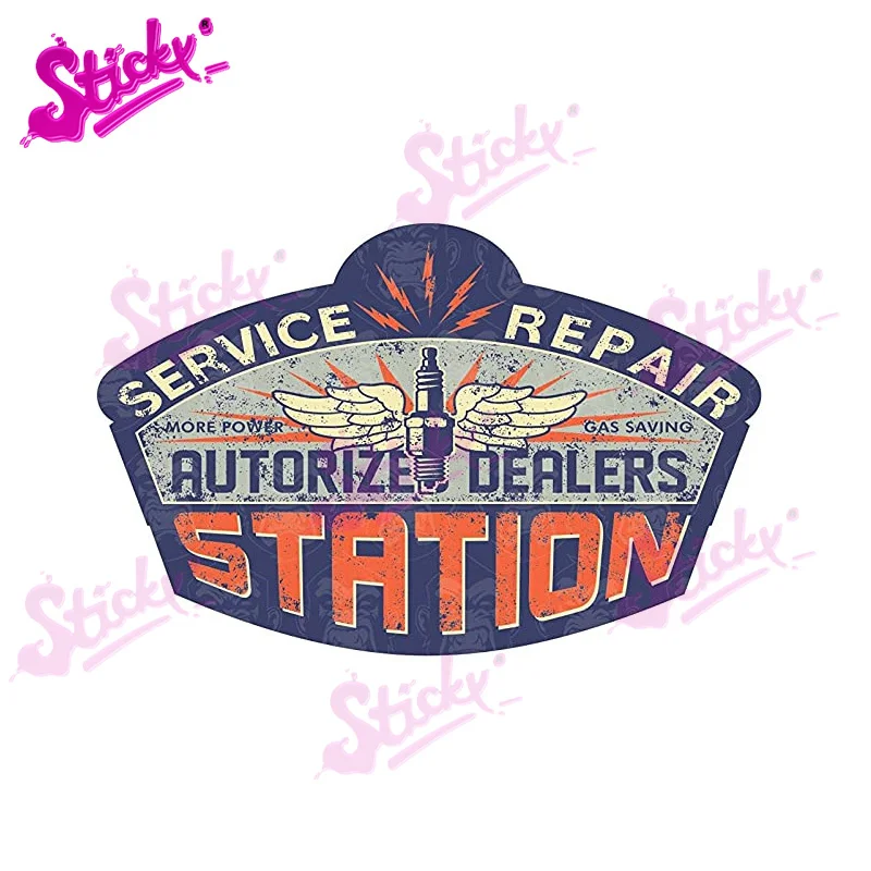 

STICKY Gasoline Each Shell STP Hot Rod Shop Sticker Retro Oil Vintage Oldtimer Old School for Motorcycle Off-road Helmet Trunk